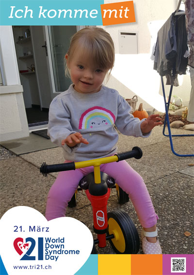 Plakataktion 2019 'Ich komme mit'