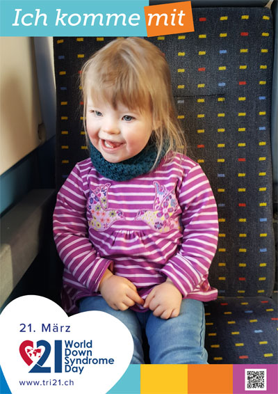 Plakataktion 2019 'Ich komme mit'