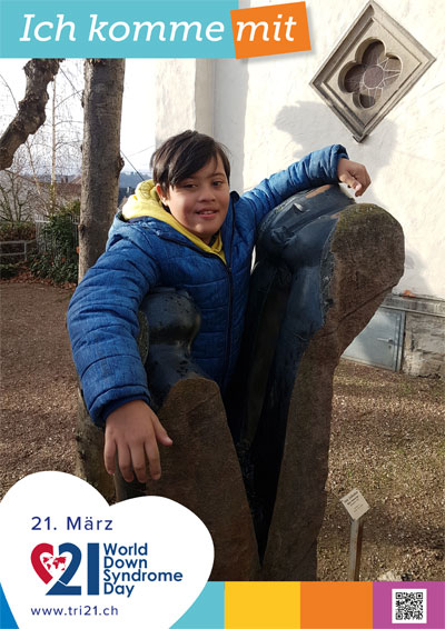 Plakataktion 2019 'Ich komme mit'