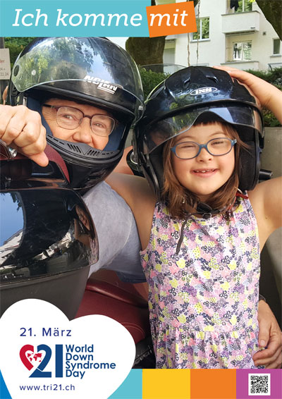 Plakataktion 2019 'Ich komme mit'