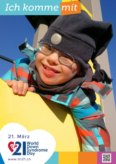 Plakataktion 2019 'Ich komme mit'