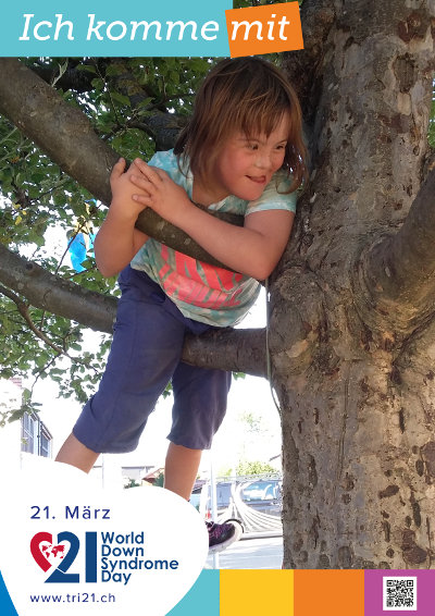 Plakataktion 2019 'Ich komme mit'