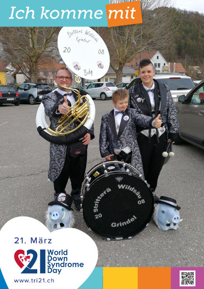 Plakataktion 2019 'Ich komme mit'