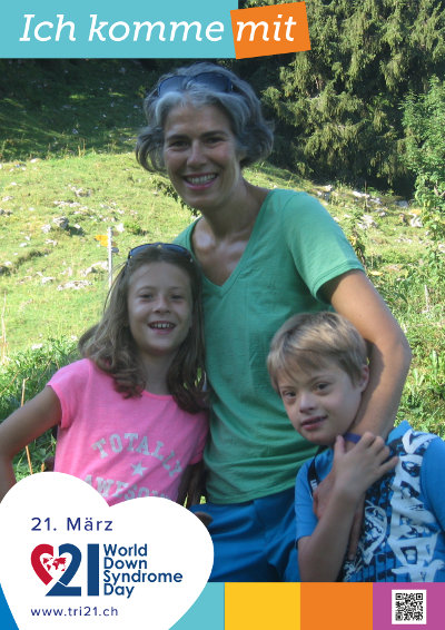 Plakataktion 2019 'Ich komme mit'