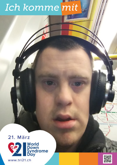 Plakataktion 2019 'Ich komme mit'