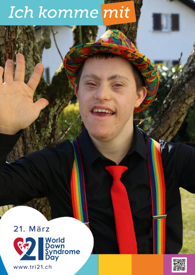 Plakataktion 2019 'Ich komme mit'