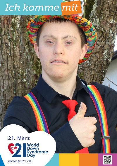 Plakataktion 2019 'Ich komme mit'