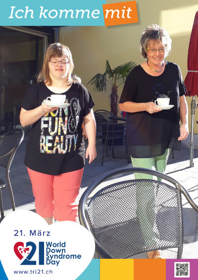 Plakataktion 2019 'Ich komme mit'