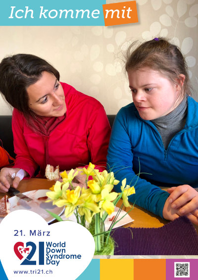 Plakataktion 2019 'Ich komme mit'