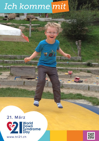 Plakataktion 2019 'Ich komme mit'