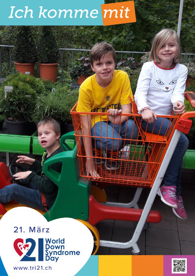 Plakataktion 2019 'Ich komme mit'