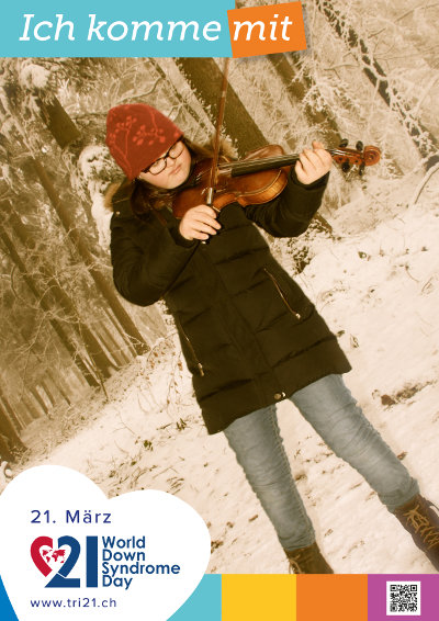 Plakataktion 2019 'Ich komme mit'