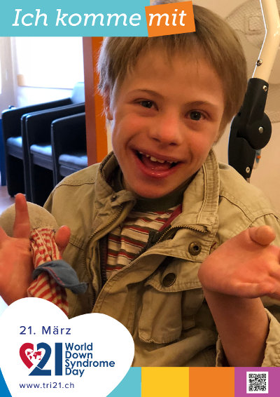 Plakataktion 2019 'Ich komme mit'