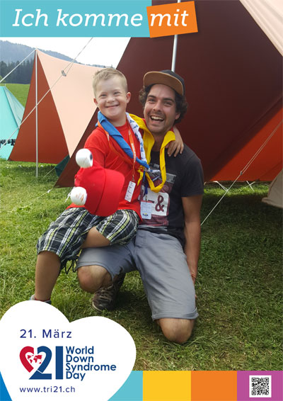 Plakataktion 2019 'Ich komme mit'