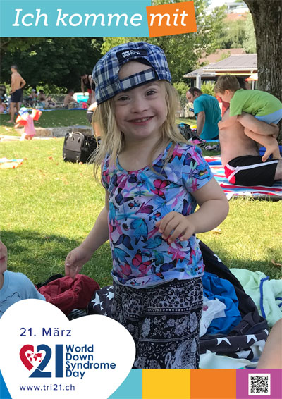 Plakataktion 2019 'Ich komme mit'