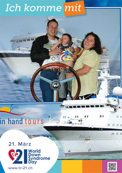 Plakataktion 2019 'Ich komme mit'