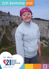 Poster zum Welt Down-Syndrom Tag 2019