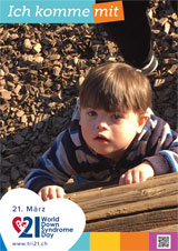 Poster zum Welt Down-Syndrom Tag 2019