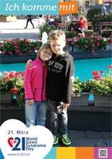 Poster zum Welt Down-Syndrom Tag 2019