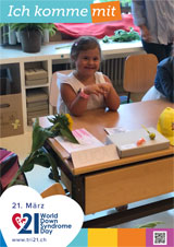 Poster zum Welt Down-Syndrom Tag 2019