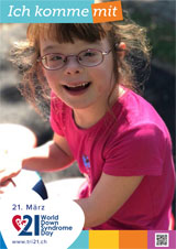 Poster zum Welt Down-Syndrom Tag 2019