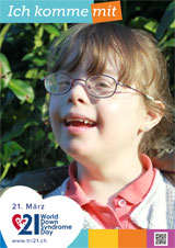 Poster zum Welt Down-Syndrom Tag 2019
