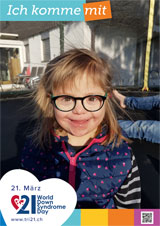 Poster zum Welt Down-Syndrom Tag 2019