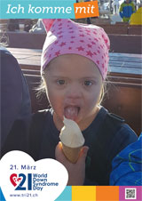 Poster zum Welt Down-Syndrom Tag 2019