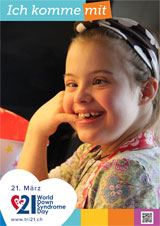 Poster zum Welt Down-Syndrom Tag 2019