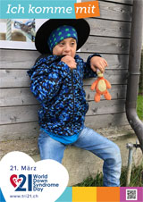 Poster zum Welt Down-Syndrom Tag 2019