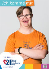 Poster zum Welt Down-Syndrom Tag 2019