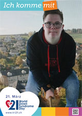 Poster zum Welt Down-Syndrom Tag 2019