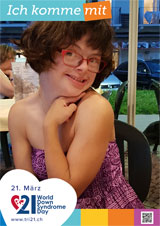 Poster zum Welt Down-Syndrom Tag 2019