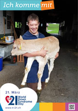 Poster zum Welt Down-Syndrom Tag 2019