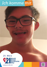 Poster zum Welt Down-Syndrom Tag 2019