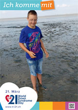 Poster zum Welt Down-Syndrom Tag 2019