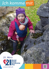 Poster zum Welt Down-Syndrom Tag 2019