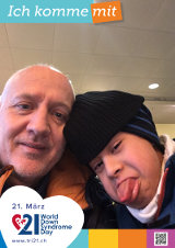 Poster zum Welt Down-Syndrom Tag 2019