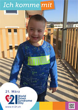 Poster zum Welt Down-Syndrom Tag 2019