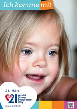 Poster zum Welt Down-Syndrom Tag 2019