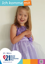 Poster zum Welt Down-Syndrom Tag 2019