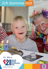 Poster zum Welt Down-Syndrom Tag 2019