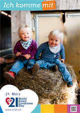 Poster zum Welt Down-Syndrom Tag 2019