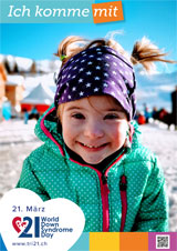 Poster zum Welt Down-Syndrom Tag 2019