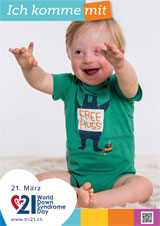 Poster zum Welt Down-Syndrom Tag 2019