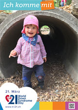 Poster zum Welt Down-Syndrom Tag 2019