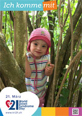 Poster zum Welt Down-Syndrom Tag 2019