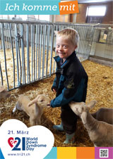 Poster zum Welt Down-Syndrom Tag 2019
