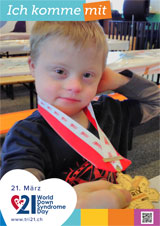 Poster zum Welt Down-Syndrom Tag 2019