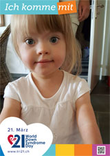 Poster zum Welt Down-Syndrom Tag 2019